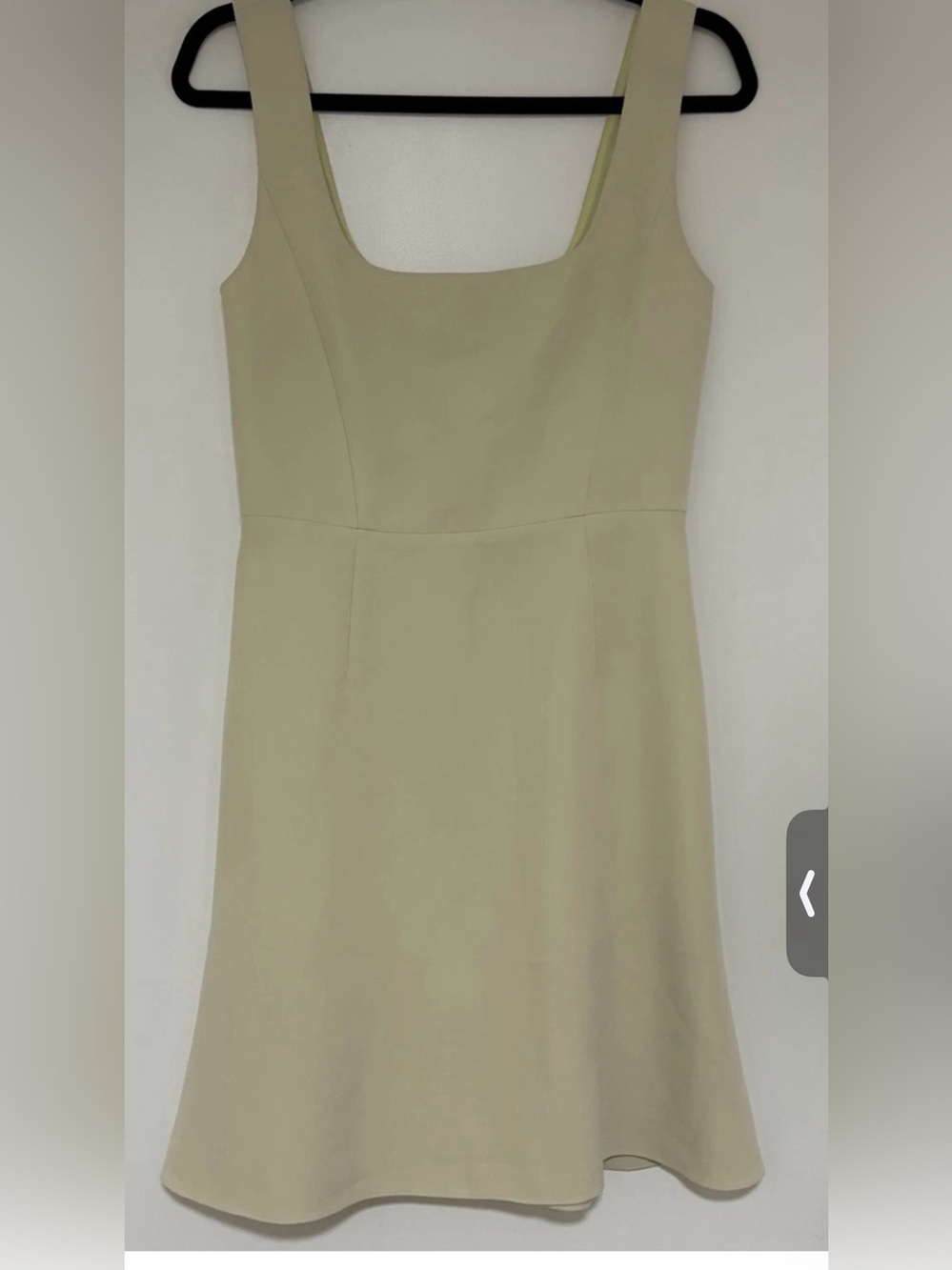 Kobi Halperin Women’s Light Yellow Sleeveless Fit And Flare Dress